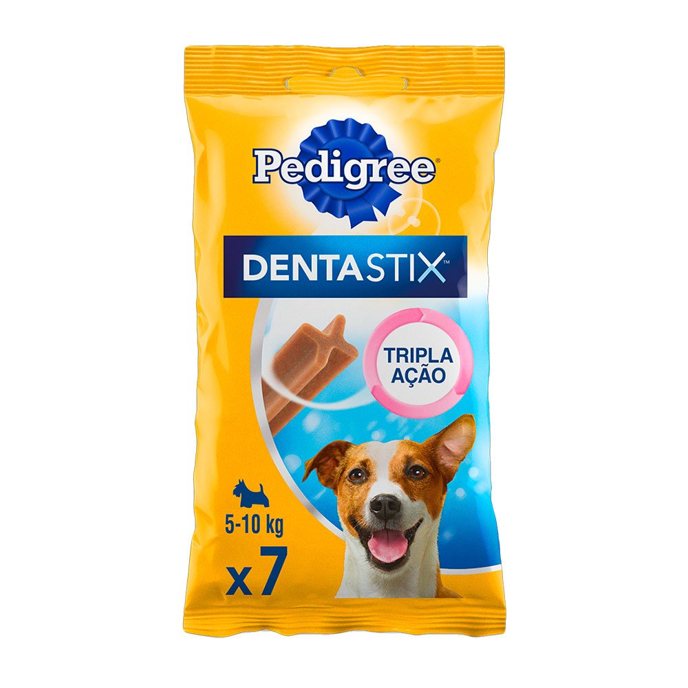 Petisco Dentastix Pedigree Cuidado Oral para Cães Adultos - Raças Pequenas 110g