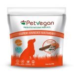 Petisco Snack PetVegan Saúde Digestiva Para Cães - Abóbora e Coco 150g