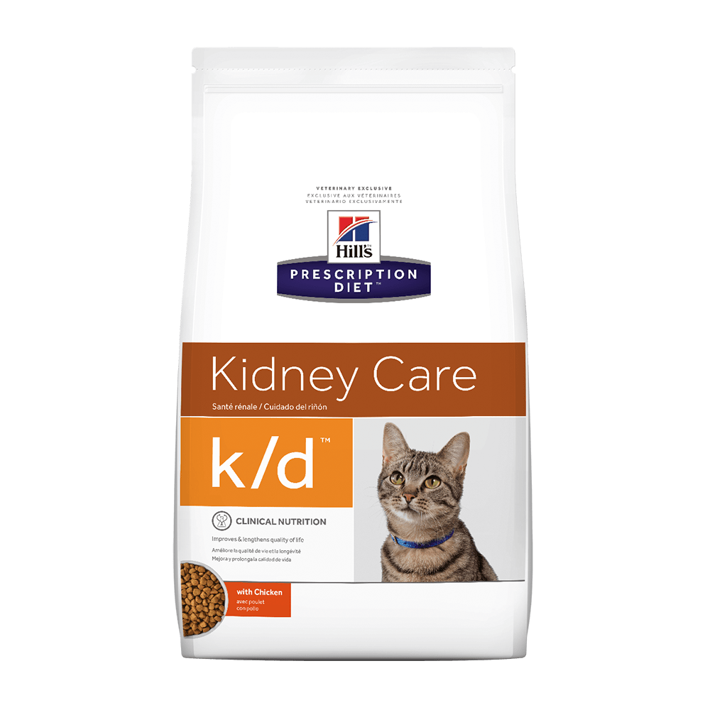 Ração Hills Prescription Diet K/d Cuidado Renal Para Gatos Adultos Com Doença Renal - 1 8kg