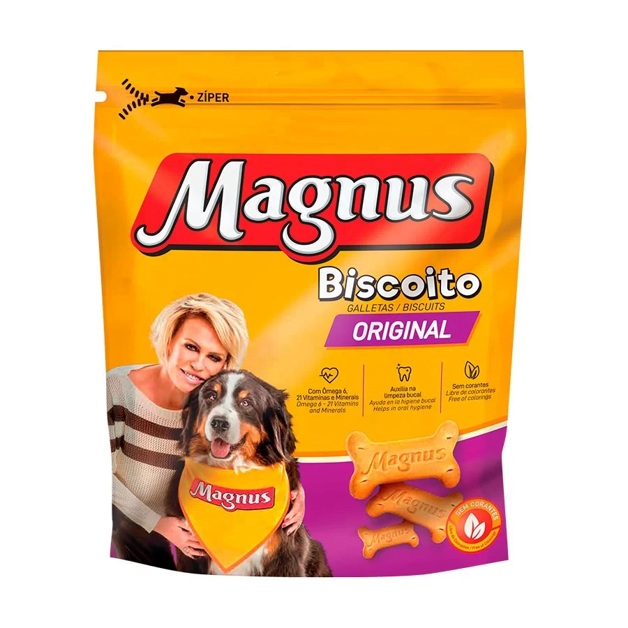 Biscoito Magnus Para Cães - Original 1kg