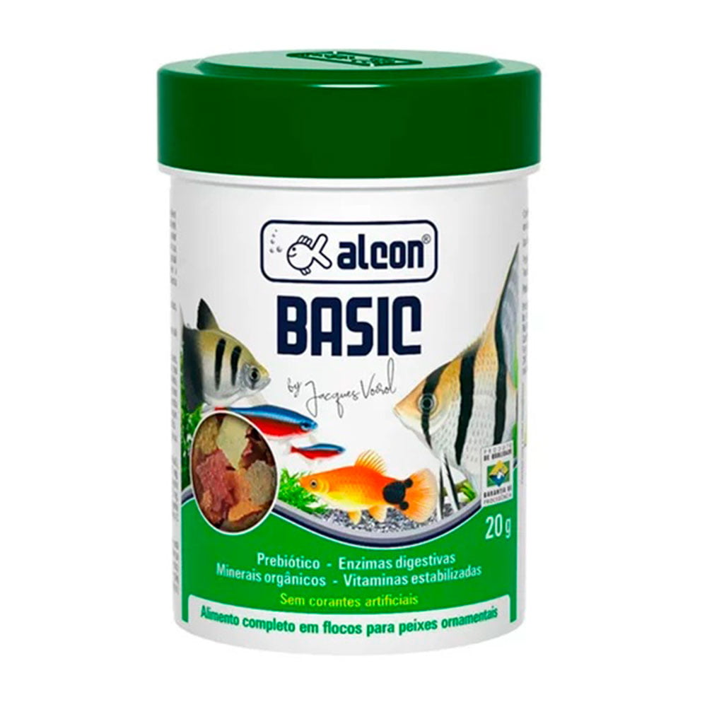 Ração Peixes Alcon Basic - 20g