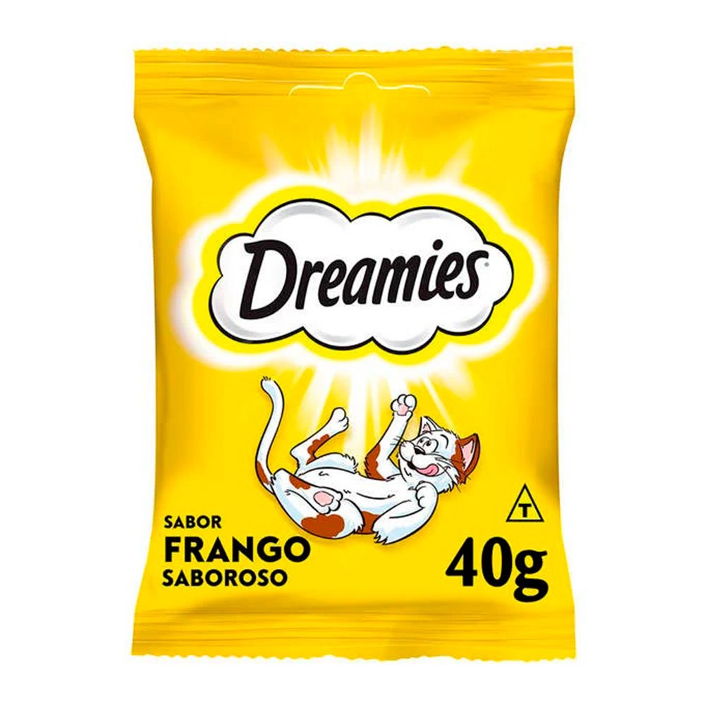 Petisco Dreamies para Gatos Adultos - Frango 40g