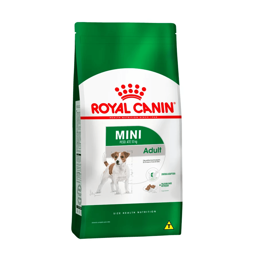 Ração Royal Canin Mini Adult Para Cães Adultos de Raças Pequenas - 1kg
