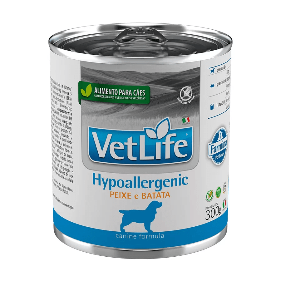 Ração Úmida Para Cães Farmina Vet Life - Hypoallergenic 300g