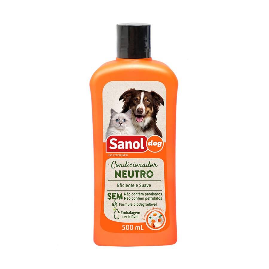 Condicionador Sanol Dog para Cães e Gatos - Neutro 500mL