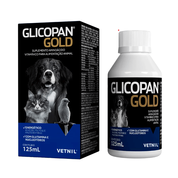 Glicopan Gold Vetnil - 125ml