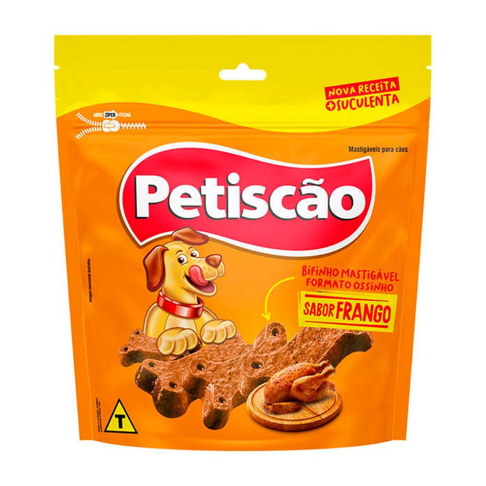 Petisco Ossinho para Cães Petiscão - Frango 500g