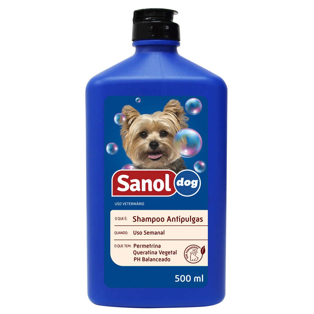 Shampoo Sanol Anti Pulgas