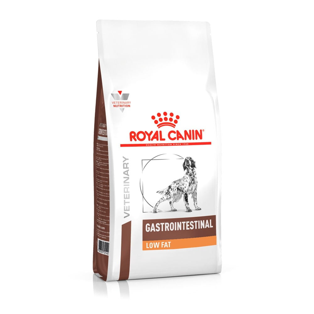 Ração Royal Canin Veterinary Gastrointestinal Low Fat Cães Adultos - 10,1kg