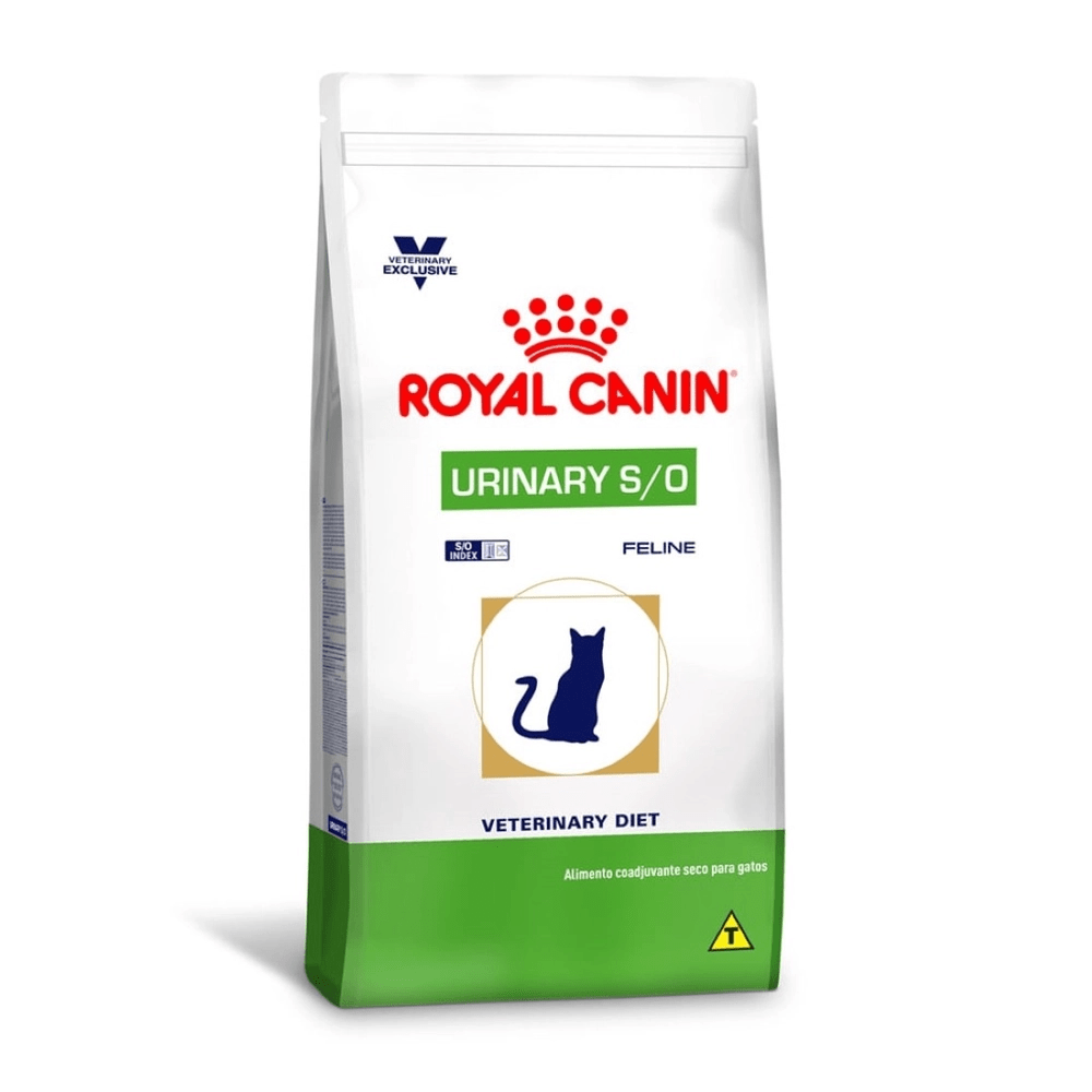 Ração Royal Canin Veterinary Urinary S/O Gatos Adultos - 1,5kg