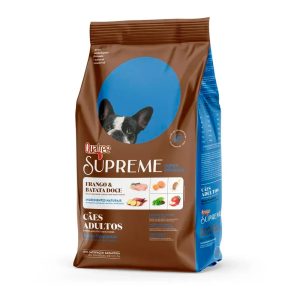 Ração Quatree Supreme Cães Adultos Raças Pequenas Frango e Batata Doce 3kg