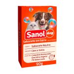 Sabonete Sanol Dog Neutro Para Cães e Gatos - 90g