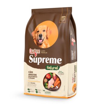 Ração Quatree Supreme Cães Adultos Raças Médias e Grandes Frango e Batata Doce 15kg