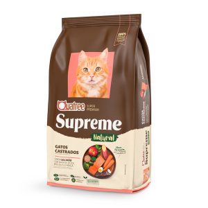 Ração Quatree Supreme Gatos Castrados Salmão e Batata Doce 10,1kg