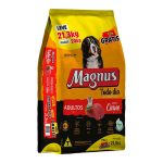 Ração Magnus Todo Dia para Cães Adultos Sabor Carne - 20kg + 1,3kg