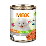 Ração Úmida Premium Total Max Patê para Cães Adultos - Carne e Vegetais 280g