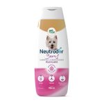 Shampoo e Condicionador 3 em 1 Petmais Neutrodor para Cães - Pelos Claros 700ml