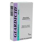 Giardicid 500mg Cepav - 10 Comprimidos
