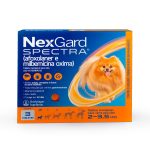 NexGard Spectra Antipulgas E Carrapatos Para Cães De 2 A 3,5kg 3 Tabletes