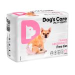 Fralda Higiênica Dogs Care Para Cães Fêmeas - Tam PP 12 Unidades