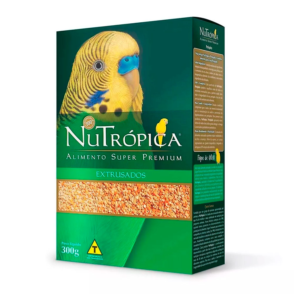 Ração Nutrópica Extrusado Para Periquitos 300g