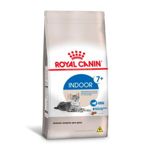 Ração Royal Canin Indoor 7+ Para Gatos Adultos Acima de 7 Anos 400g