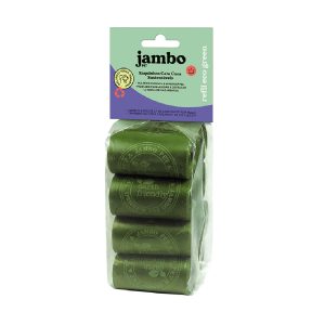 Refil Cata Caca Eco Green Para Cães Jambo Pet 8 Unidades