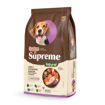Ração Quatree Supreme Cães Light Raças Médias e Grandes Salmão e Batata Doce 3kg