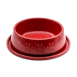 Comedouro Anti-formiga Para Cães Filhotes Vermelho Pet Injet 300ml