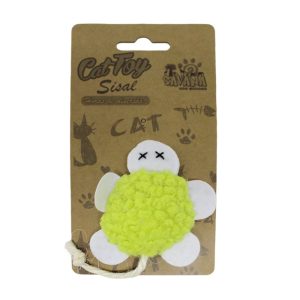 Brinquedo Para Gatos Sisal com Catnip Tartaruga Savana Pet