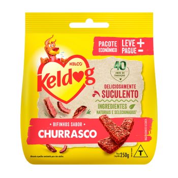 Bifinho Keldog Criadores Para Cães Sabor Churrasco 250g