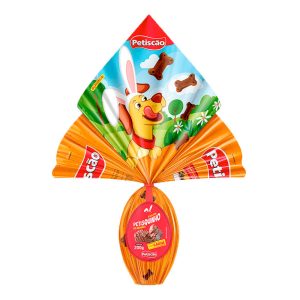 Ovo de Páscoa Petiscão Para Cães Sabor Carne 200g