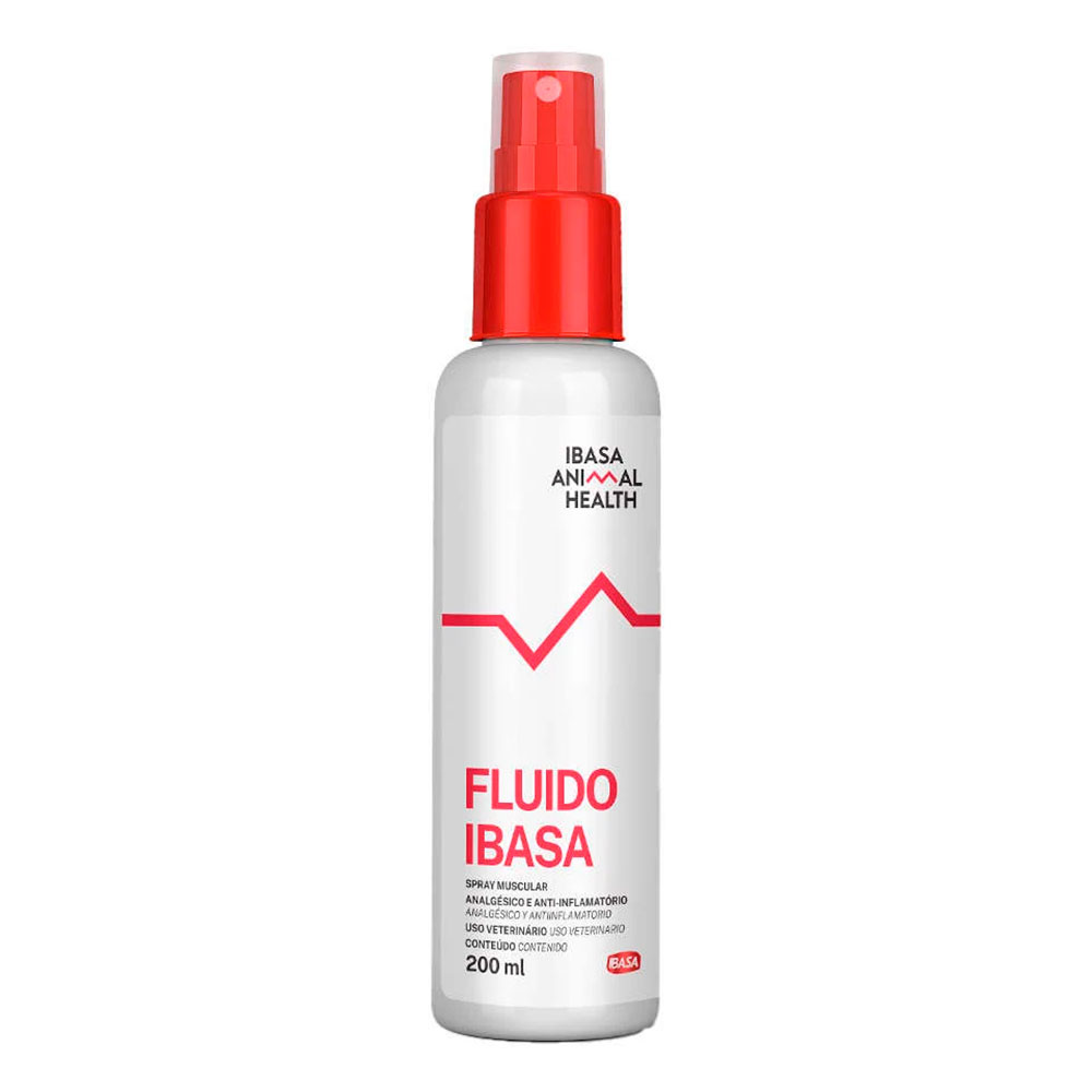 Spray Fluído Muscular Ibasa 200ml