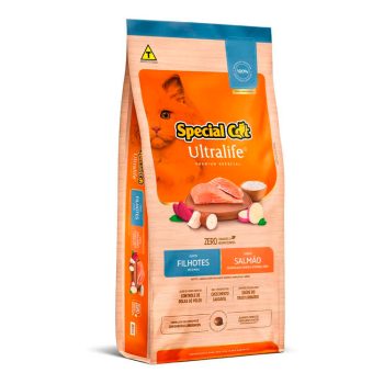 Ração Special Cat Ultralife Para Gatos Filhotes Salmão e Arroz 3kg