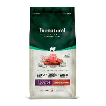 Ração Bionatural Prime Para Cães Adultos Raças Pequenas Sabor Cordeiro 2,5kg