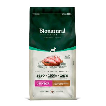 Ração Bionatural Prime Para Cães Júnior Raças Pequenas Sabor Frango 10,1kg