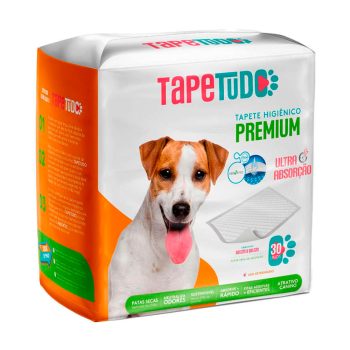 Tapete Higiênico Tapetudo Para Cães 80x60cm 30 Unidades