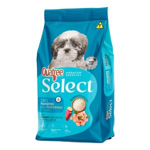 Ração Quatree Select Cães Filhotes Raças Pequenas Frango e Arroz 10,1kg
