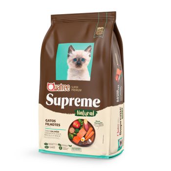 Ração Quatree Supreme Gatos Filhotes Salmão e Batata Doce 500g