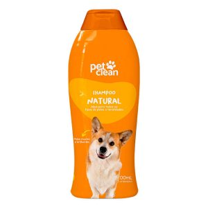 Shampoo e Condicionador Para Cães e Gatos Natural Pet Clean 700mL