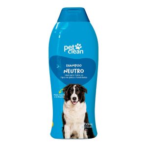 Shampoo e Condicionador Para Cães e Gatos Neutro Pet Clean 700mL