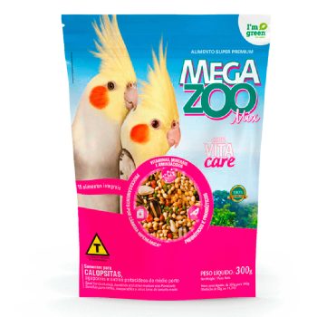 Ração Megazoo Mix Para Calopsitas 300g