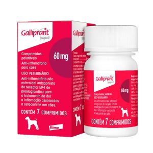Galliprant 60mg Anti-Inflamatório Elanco 7 Comprimidos