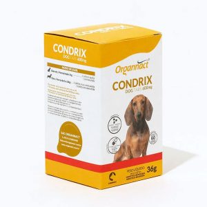 Suplemento Condrix Dog Tabs Para Cães Organnact 60 Comprimidos