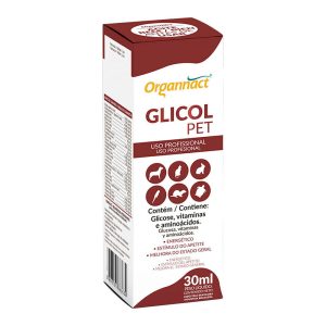Suplemento Glicol Pet Organnact 30ml