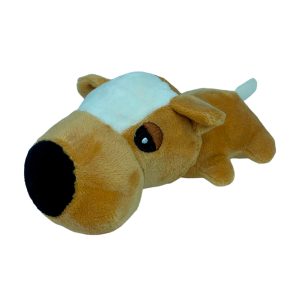 Brinquedo Pelúcia Para Cães Cachorro Bege Savana Pet