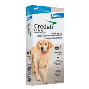 Credeli Antipulgas 900mg Para Cães 22kg A 45kg 1 Comprimido