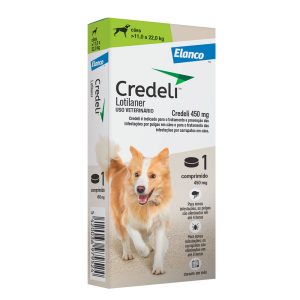 Credeli Antipulgas 450mg Para Cães 11kg A 22kg 1 Comprimido