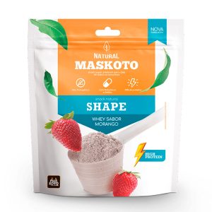 Bifinho Para Cães Maskoto Whey Protein Sabor Morango 60g