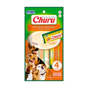 Petisco Churu Dog Para Cães Adultos Sabor Frango 56g